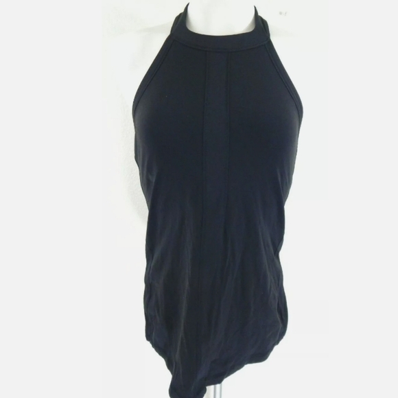 Lululemon Hip to be Zen Black Halter Tank - Picture 1 of 3